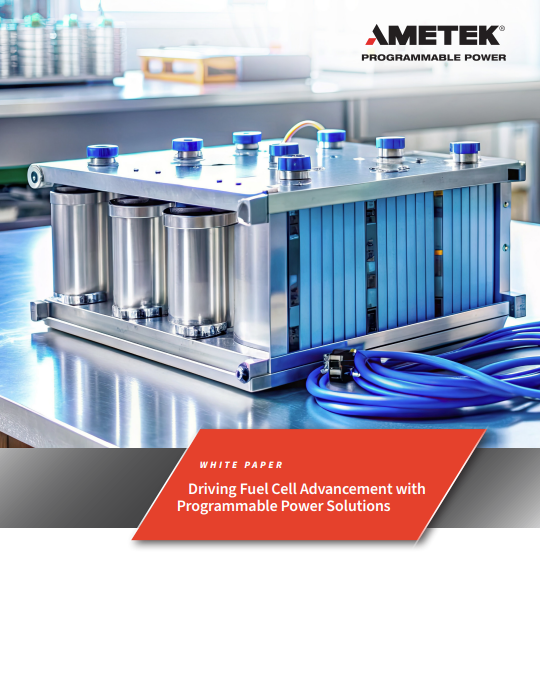 Hydrogen Fuel Cell Testing White Paper