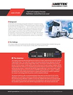 Fuel Cell Developer Water-Cooled Electronic Load